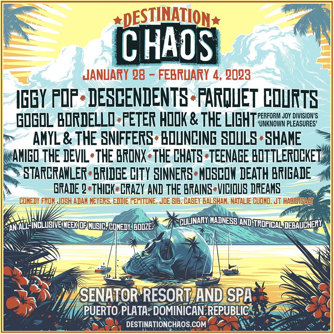 Destination Chaos Announces All-Inclusive Punk Fest In Dominic Republic